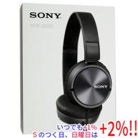 SONY製 ステレオヘッドホン MDR-ZX310 (B) ブラック | エクセラー