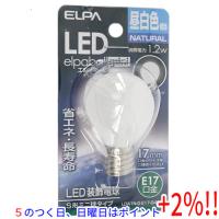 【５のつく日！ゾロ目の日！日曜日はポイント+3％！】ELPA LED電球 エルパボールmini LDA1N-G-E17-G450 昼白色 | エクセラー