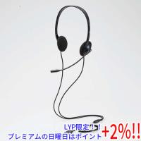 【５のつく日、日曜日はポイント+２％！ほかのイベント日も要チェック！】ELECOM エレコム 子ども用ヘッドセット 両耳 USB ブラック マイク付 HS-KD03UBK | エクセラー