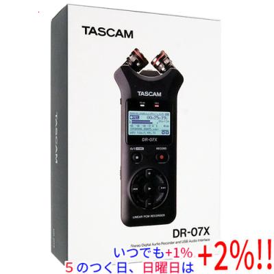 配信機器・PA機器・レコーディング機器 TASCAM DR-07X Tascam DR-07X Digital Recorder | FrontEndAudio.com