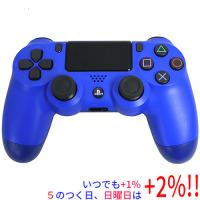 【中古】SONY ワイヤレスコントローラー DUALSHOCK4 ウェイブ・ブルー CUH-ZCT2J12 本体のみ | エクセラー