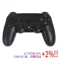 【中古】SONY ワイヤレスコントローラ DUALSHOCK4 ブラック CUH-ZCT1J 本体のみ 型番シールなし 本体いたみ | エクセラー
