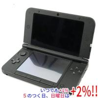 【中古】任天堂 ニンテンドー3DS LL シルバーXブラック SPR-S-VKAA 本体のみ スライドパッドゴムなし | エクセラー