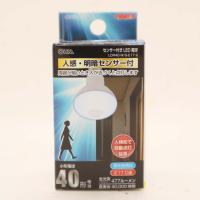 オーム電機 LED電球 レフランプ形 E17 40形相当 人感・明暗センサー付 昼光色 LDR4D-W/S-E17 9 | エキサイトプラスショップ