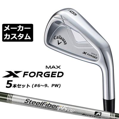 Callaway - キャロウェイ　X FORGED　アイアンセット　6本　スチールS／軟鉄鍛造 キャロウェイ X FORGED アイアン 6本セット (5I-P) メンズ 右用