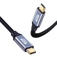 USB-C &amp; USB-C ケーブル 1.5M Type-c ケーブル USB3.1 Gen2(10Gbps) PD対応 100W/5A急速充電 4K/60Hz映像出力 超高耐久ナイロン タイプc ケーブル Ty | エクスペリエンスショップ
