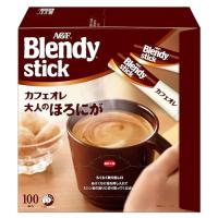 AGF ブレンディ スティック カフェオレ 大人のほろにが 100本 【 スティックコーヒー 】 | エクスペリエンスショップ