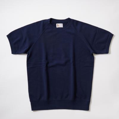 フェルコ　ラグランガセット半袖スウェット　ネイビー　L 新品未使用品 フェルコ スウェット（ファッション）のおすすめ人気商品一覧