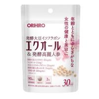 エクオールサプリ 発酵高麗人参　30日分　更年期 ORIHIRO オリヒロ 90粒　 | ナミエクスプレス