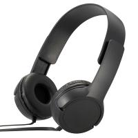 AudioComm ステレオヘッドホンH125 ブラック｜HP-H125N-K 03-2281 オーム電機 OHM | エクサイト・セキュリティ Yahoo!店