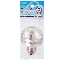 【納期約2週間】サンビーマー カラー E26 6W クリア_LB-BE0606-C 04-6381 | エクサイト・セキュリティ Yahoo!店