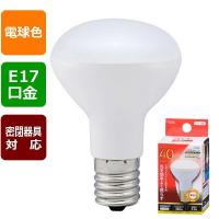 LED電球 レフランプミニ形 E17 40形相当 3W 電球色 広角タイプ140° LDR3L-W-E17 A9 06-0767 オーム電機 | エクサイト・セキュリティ Yahoo!店