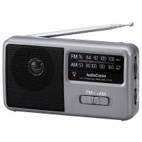 AudioComm ラジオ ワイドFM ポータブルラジオ コンパクトサイズ スピーカー搭載 携帯 ハンドストラップ FMロッドアンテナ RAD-F1771M 07-9721 オーム電機 | エクサイト・セキュリティ Yahoo!店