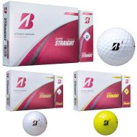 BRIDGESTONE GOLF ブリヂストンゴルフ日本正規品 SUPER STRAIGHT スーパーストレート 2025モデル ゴルフボール 1ダース(12個入) | EZAKI NET GOLF
