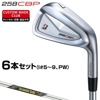 T*a様 258CBP アイアン ダイナミックゴールドMID115 R300 6 BRIDGESTONE 258CBP アイアン ダイナミックゴールドMID115
