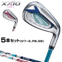 ゼクシオ 12 レディース アイアン MP1200L カーボンシャフト 4本セット ...