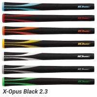 IOMIC イオミック 日本正規品 X-Opus Black2.3 エックスオーパスブラック ウッド＆アイアン用 ゴルフグリップ 単品(1本) | EZAKI NET GOLF