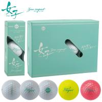 KASCO キャスコ 正規品 Zeusimpact 女子3 ゼウスインパクト ジョシスリー ゴルフボール 1ダース(12個入) | EZAKI NET GOLF