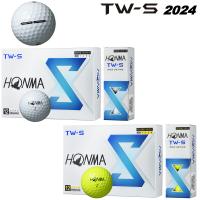 本間ゴルフ ホンマ New TW-Sゴルフボール アライメントマーク入り 1ダース(12個入り) HONMA GOLF NEW TW-S BT2403 | エザンスゴルフ(EZANSU GOLF)