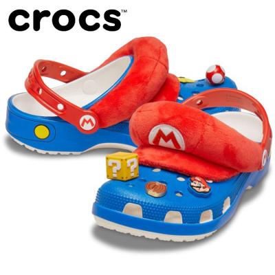 【レア】クロックス サンダル 赤色ペイズリー柄　28センチ メンズ 【レア】クロックス サンダル 赤色ペイズリー柄 28センチ