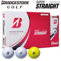 ブリヂストン ゴルフ スーパーストレート ゴルフボール 1ダース(12球入り) 2023モデル | イーゾーン スポーツ