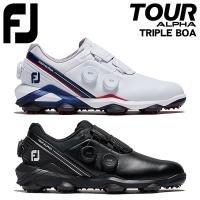 フットジョイ ゴルフ ツアー アルファ トリプル ボア メンズ ゴルフシューズ ソフトスパイク Boa 2024モデル | イーゾーン スポーツ