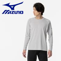 メール便送料無料 ミズノ MIZUNO 発熱素材 ブレスサーモシャツ (クルーネック) メンズ 32MAA54306 | イーゾーン スポーツ