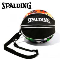 ポイント10倍対象 スポルディング BASKETBALL ボールバッグ マルチカモ グリーン×オレンジ 49-001MGO | イーゾーン スポーツ