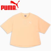 期間限定お買い得プライス メール便送料無料 プーマ SUMMER PACK ベビーテリー SS Tシャツ 680708-45 レディース 背中には可愛らしい筆記体のプーマワードロゴ | イーゾーン スポーツ