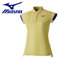 メール便送料無料 ミズノ MIZUNO バドミントン テニス/ソフトテニス ドライエアロフローゲームシャツ(ラケットスポーツ) 72MA220134 レディース | イーゾーン スポーツ