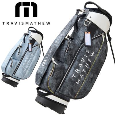トラヴィスマシュー　スタンドキャディバック Kappa GOLF キャディバッグ スタンドキャディバッグ TM CANVAS