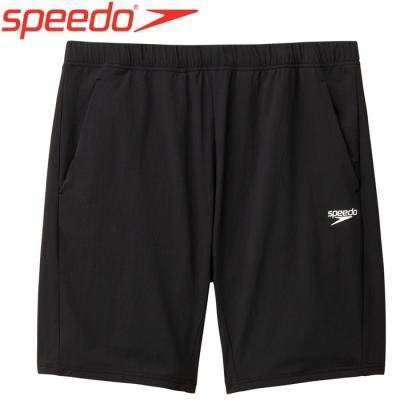 未使用　Speedo 水泳用 黒 ショートパンツ ハーフパンツ レディース スピード SPEEDO スタンダードショート