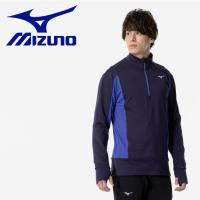 ミズノ ウォーマライトハーフジップシャツ (オーロラ) メンズ J2MCA50512 | イーゾーン スポーツ