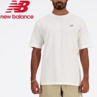 期間限定お買い得プライス メール便送料無料 ニューバランス New Balance Small logo ショートスリーブTシャツ MT41509-WT メンズ | イーゾーン スポーツ