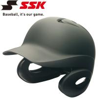 エスエスケイ SSK 野球 Proedge 軟式打者用両耳付きヘルメット 艶消し H2500M-90m | イーゾーン スポーツ
