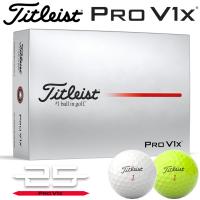 タイトリスト プロ V1x ゴルフボール 1ダース 12球入り 日本正規品 2025モデル | イーゾーン スポーツ