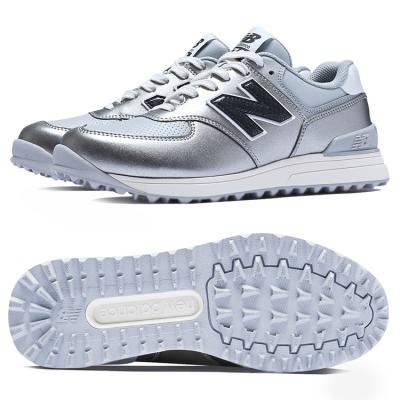 ニューバランスゴルフシューズ　22.5 シルバースパイクレス ニューバランス(new balance) ゴルフシューズ スパイクレス 574