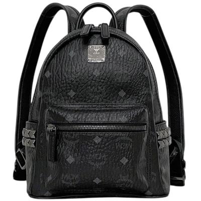 MCM スタッズ付き リュック　ブラック エムシーエム MCM バックパック リュック スタッズミディアム 黒