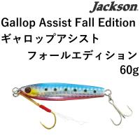 ジャクソン/JACKSON ギャロップアシストフォールエディション 60g Gallop Assist Fall Edition メタルジグ ライトジギング プレートジグ (メール便対応) | フィッシングマリン