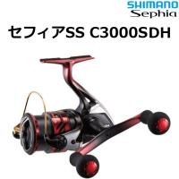 シマノ/SHIMANO 19 セフィアSS C3000SDH SEPHIA SS エギング 汎用スピニングリール シャロースプール ダブルハンドル | フィッシングマリン