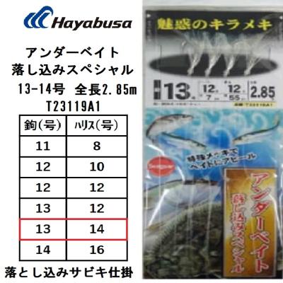 Hayabusa（ハヤブサ） アンダーベイト 落し込みスペシャル T23119A1 13