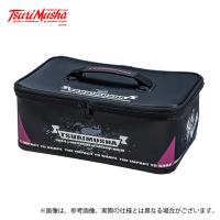 【取り寄せ商品】 釣武者 ツール＆ランチBOX (長方形タイプ／フラグブラック) (鞄・バッグ／2023年モデル) /TsuriMusha /(c) | つり具のマルニシYahoo!ショップ