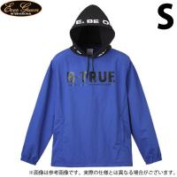 【取り寄せ商品】 エバーグリーン B-TRUE パッカブルプルパーカー (ブルー/BK) (Sサイズ) (フィッシングウェア) /(c) | つり具のマルニシYahoo!店