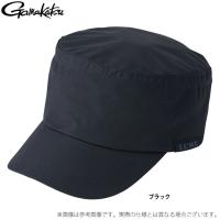 【取り寄せ商品】 がまかつ LE9007 (ブラック) WPワークキャップ (帽子・キャップ／2021年モデル) /(c) | つり具のマルニシYahoo!店