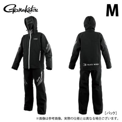 週末セール❗️Gamakatsu 、がまかつ、フィッシング 上下セット ブラック Gamakatsu フィッシングスーツ（上下セット）｜フィッシングウエア