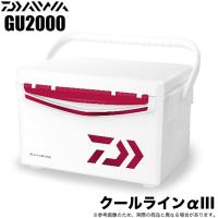 【目玉商品】ダイワ クールラインα3 GU2000 (カラー：レッド) 容量20L/クーラーボックス /(7) | つり具のマルニシYahoo!店