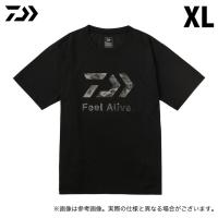 ダイワ DE-9524 (ブラック／XL) Feel Alive.サンブロックシャツ (フィッシングウェア・Tシャツ／2024年春夏モデル) /フィールアライブ /24SS /(5) | つり具のマルニシYahoo!店