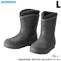 【取り寄せ商品】 シマノ FB-067U (L／グレー) スーパーサーマルデッキブーツ (靴・ブーツ) /(c) | つり具のマルニシYahoo!店