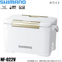 (7)シマノ NF-022V フィクセル ウルトラ プレミアム (ホワイト ) 容量：22L (クーラーボックス) 【Σ05】 | つり具のマルニシYahoo!店