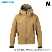 シマノ RA-025W (M／ベージュ) ショートレイン ジャケット (フィッシングウェア／2023年春夏モデル) /23SS /(5) | つり具のマルニシYahoo!店